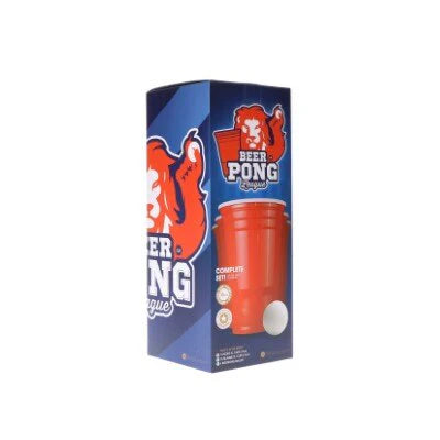 Beerpong set Blauw/Rood 20 cups 4 ballen