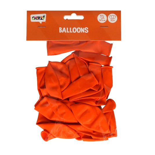 Oranje Ballon 20 stuks